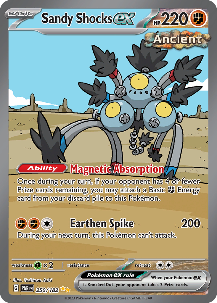 250/182 [SV4] Sandy Shocks ex - Special Illustration Rare