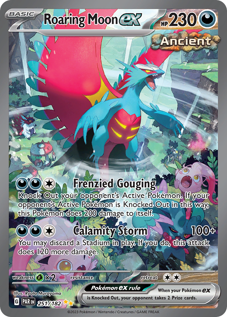 251/182 [SV4] Roaring Moon ex - Special Illustration Rare