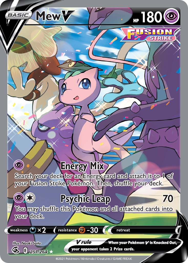251/264 [FST] Mew V - Rare Ultra