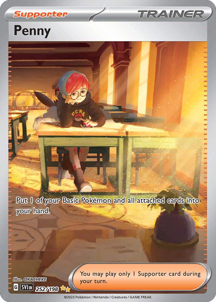 252/198 [SV1] Penny - Special Illustration Rare