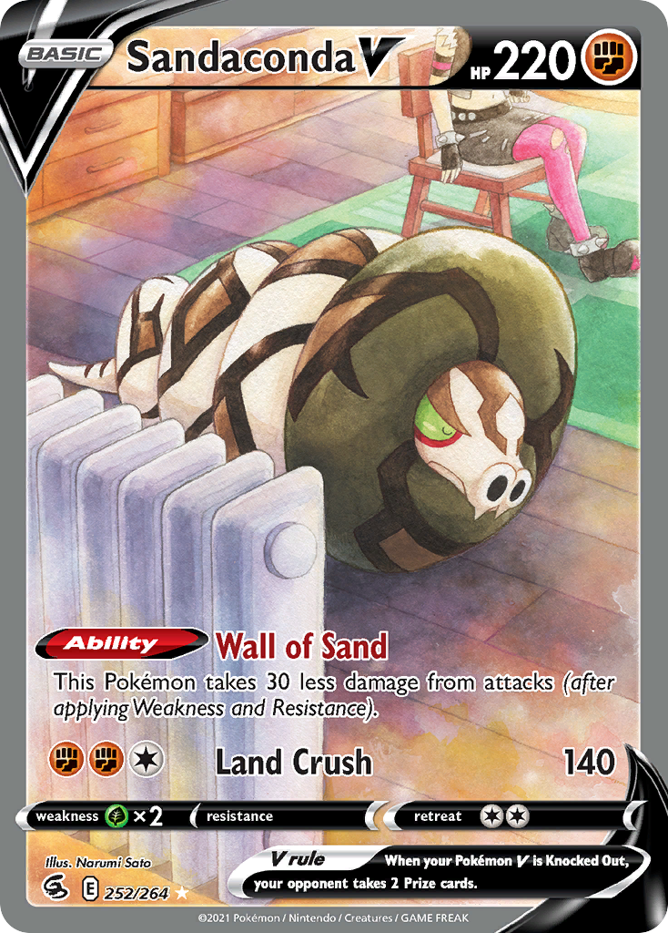 252/264 [FST] Sandaconda V - Rare Ultra