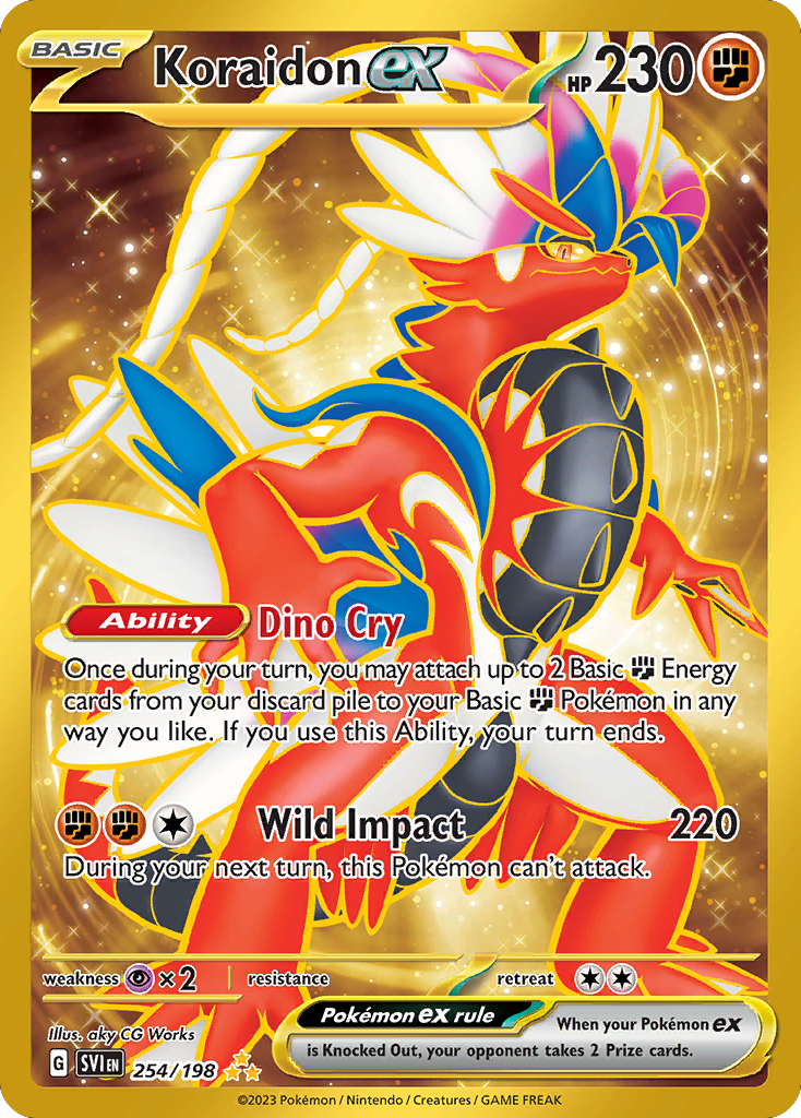254/198 [SV1] Koraidon ex - Hyper Rare