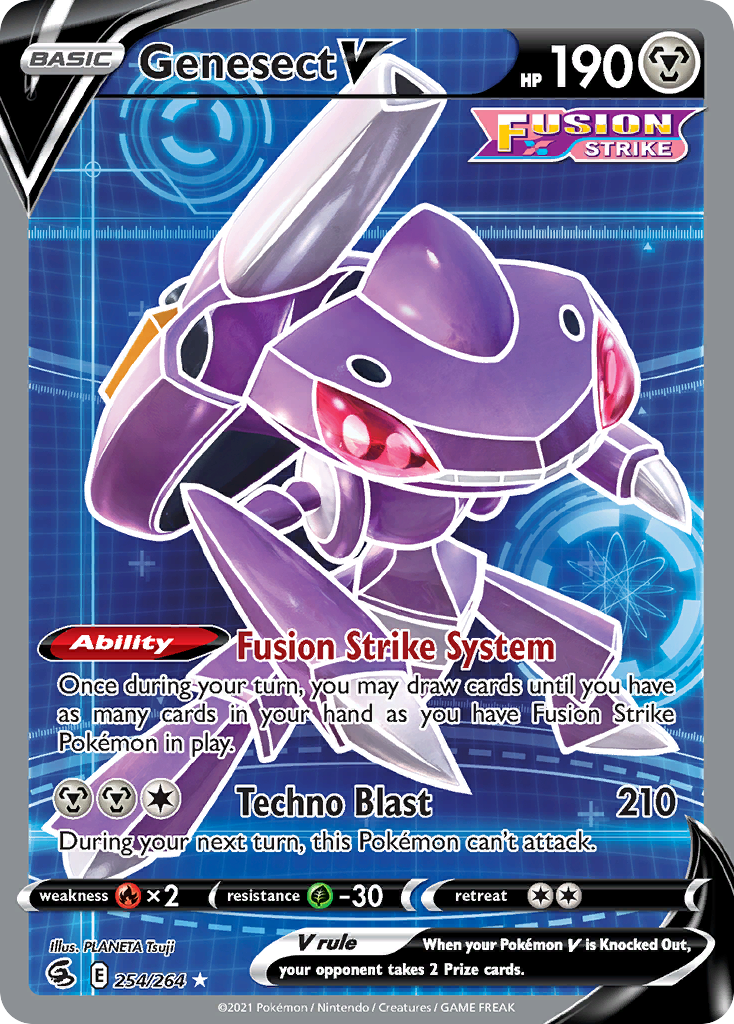 254/264 [FST] Genesect V - Rare Ultra