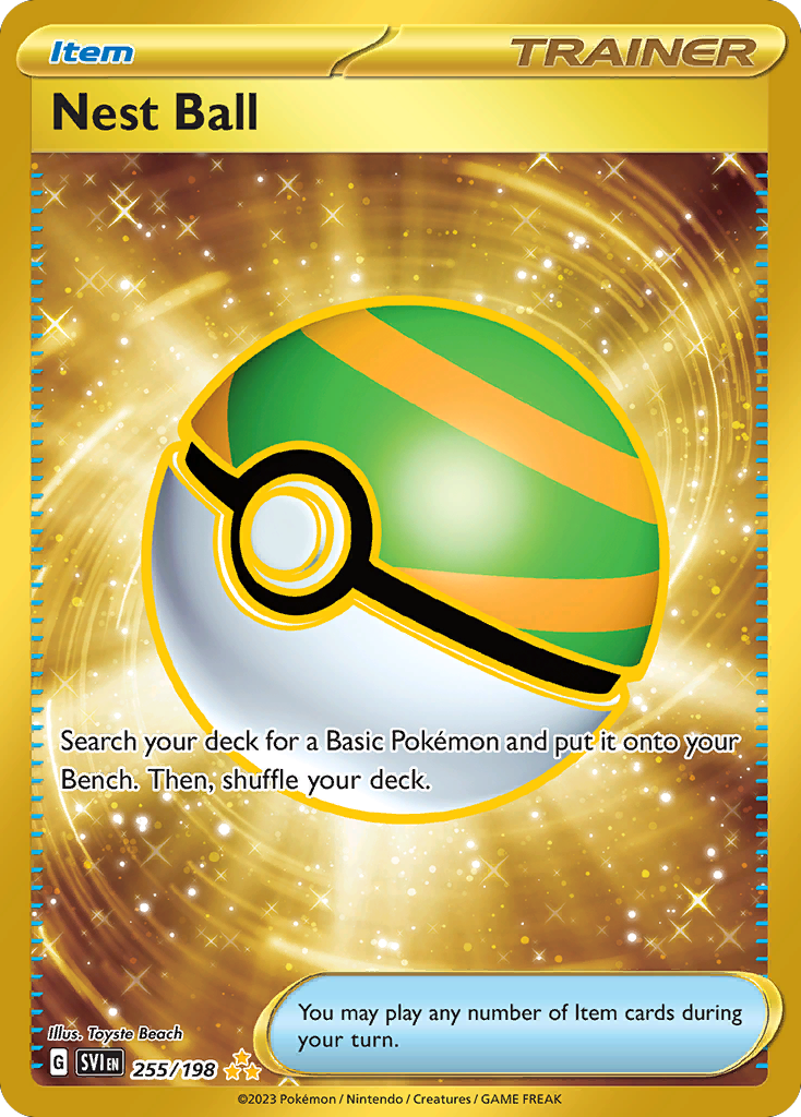 255/198 [SV1] Nest Ball - Hyper Rare