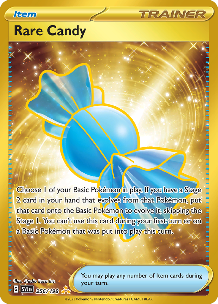 256/198 [SV1] Rare Candy - Hyper Rare