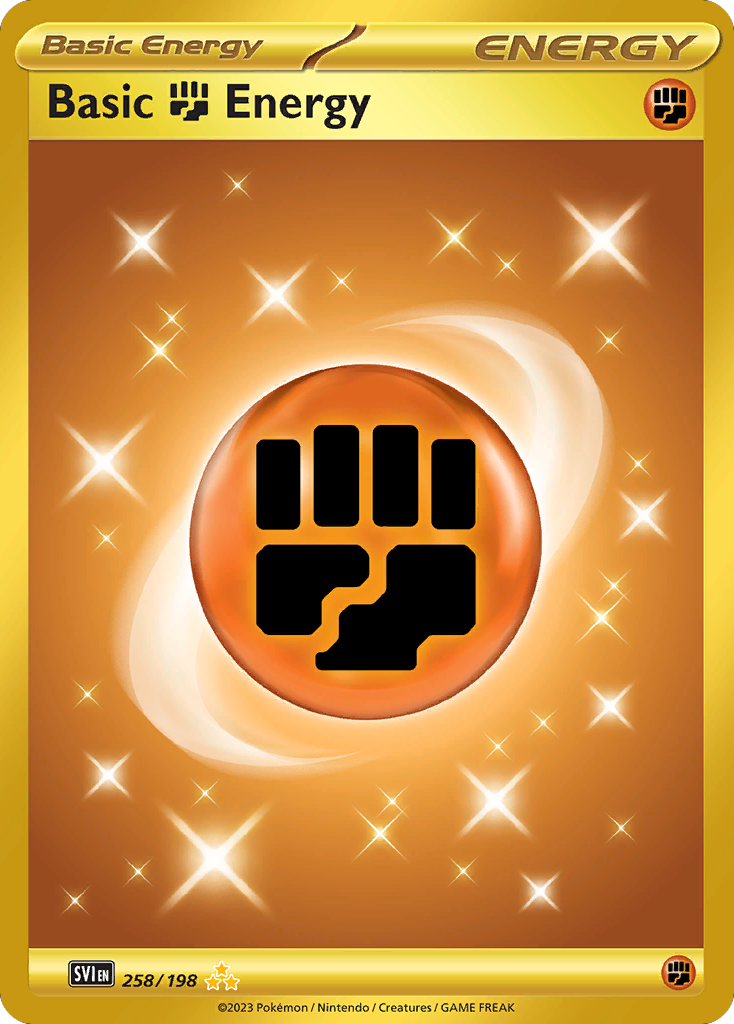 258/198 [SV1] Basic Fighting Energy - Hyper Rare