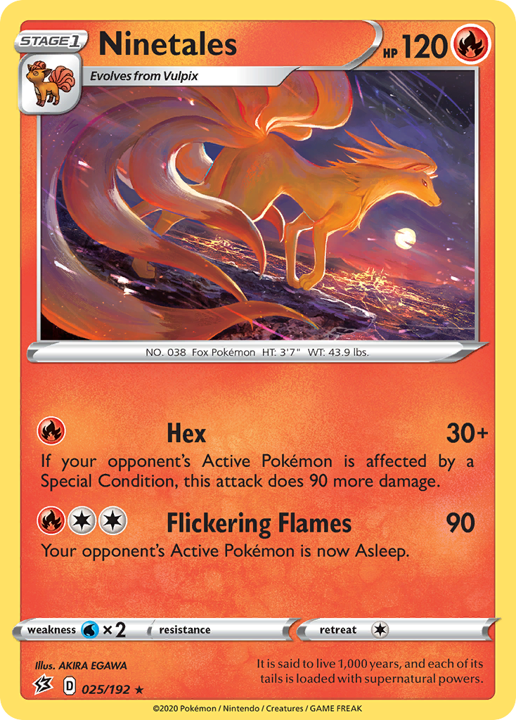 25/192 [RCL] Ninetales - Rare
