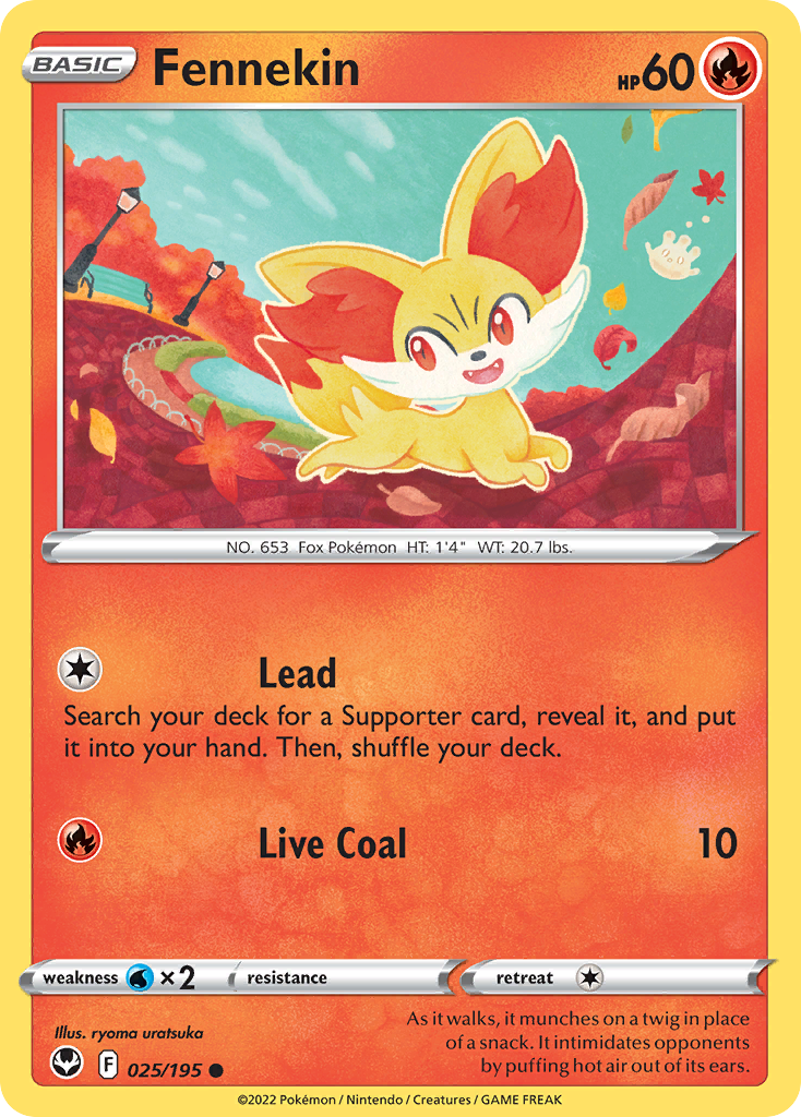 25/195 [SIT] Fennekin - Common