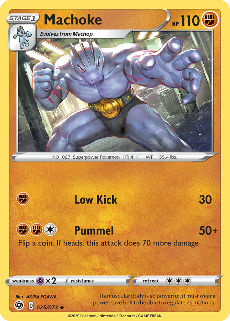 25/73 [CPA] Machoke - Uncommon