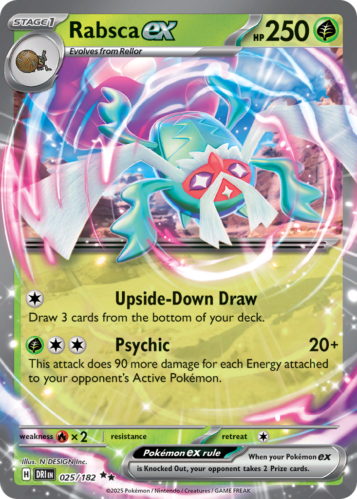 25/182 [DRI] Rabsca ex - Double Rare