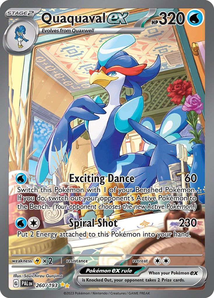 260/193 [SV2] Quaquaval ex - Special Illustration Rare