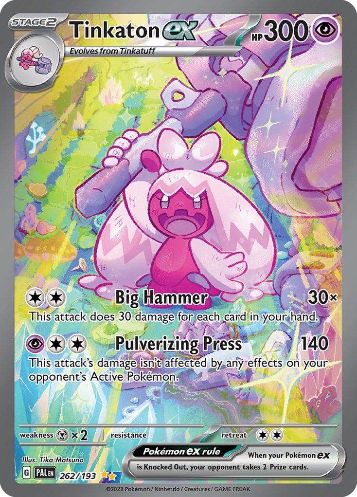 262/193 [SV2] Tinkaton ex - Special Illustration Rare