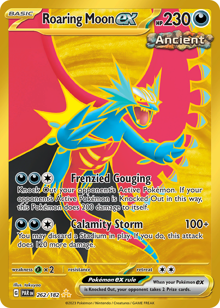 262/182 [SV4] Roaring Moon ex - Hyper Rare