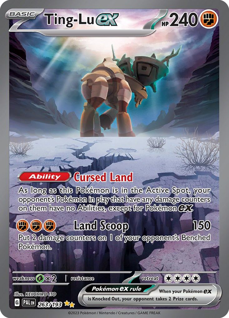 263/193 [SV2] Ting-Lu ex - Special Illustration Rare