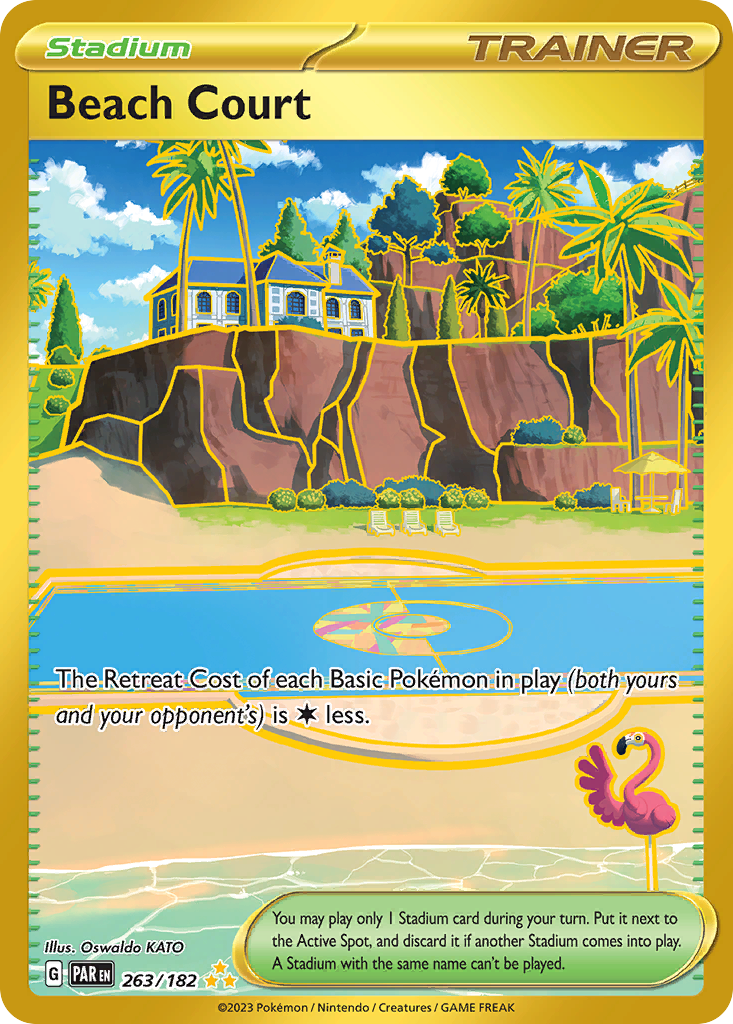263/182 [SV4] Beach Court - Hyper Rare