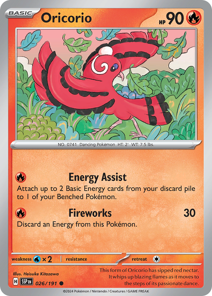 26/191 [SSP] Oricorio - Common