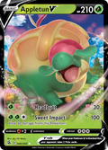 26/264 [FST] Appletun V - Rare Holo V