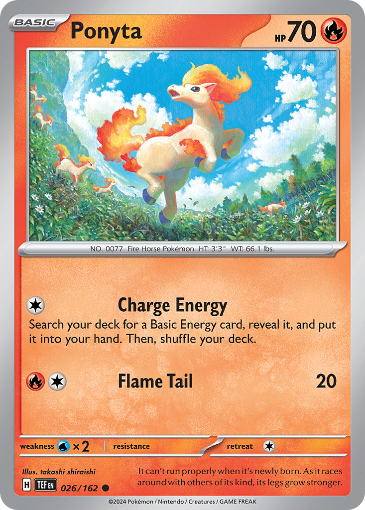 26/162 [TEF] Ponyta - Common