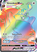 272/264 [FST] Greedent VMAX - Rare Rainbow