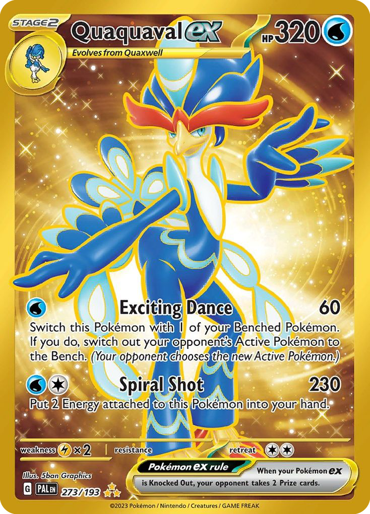 273/193 [SV2] Quaquaval ex - Hyper Rare
