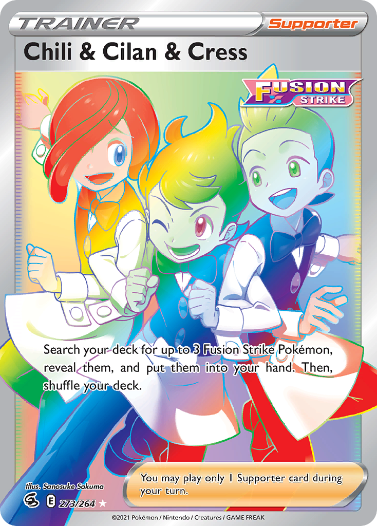 273/264 [FST] Chili & Cilan & Cress - Rare Rainbow