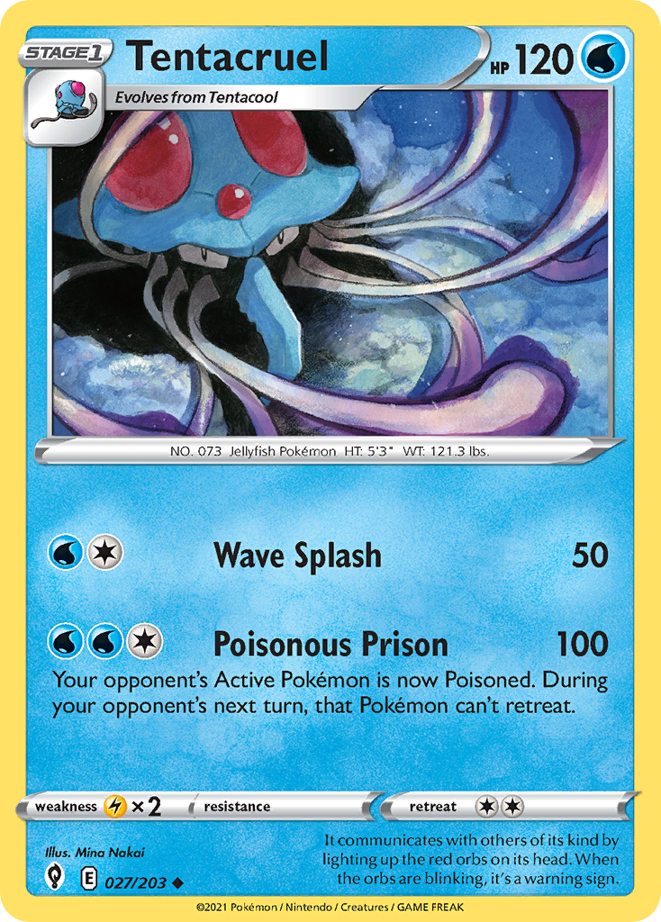 27/203 [EVS] Tentacruel - Uncommon