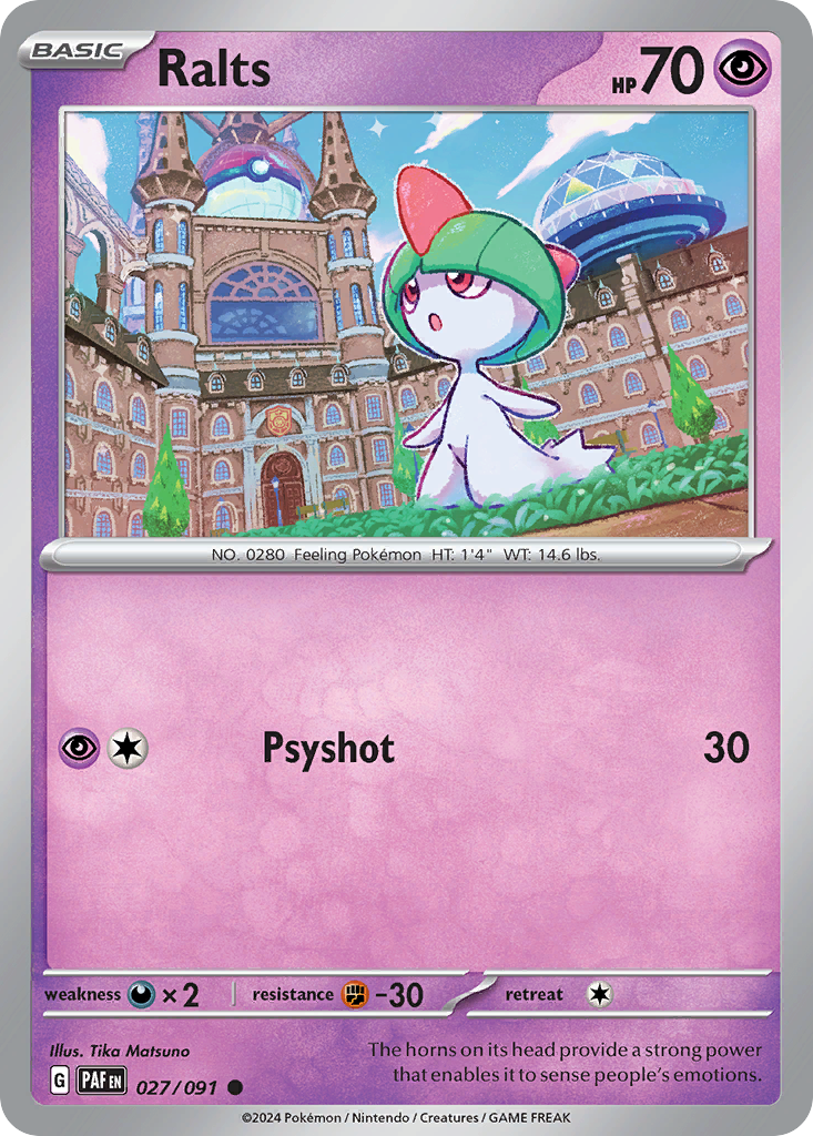 27/91 [SV4PT5] Ralts - Common
