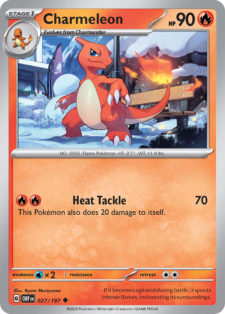 27/197 [SV3] Charmeleon - Uncommon