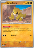 27/165 [SV3PT5] Sandshrew - Common