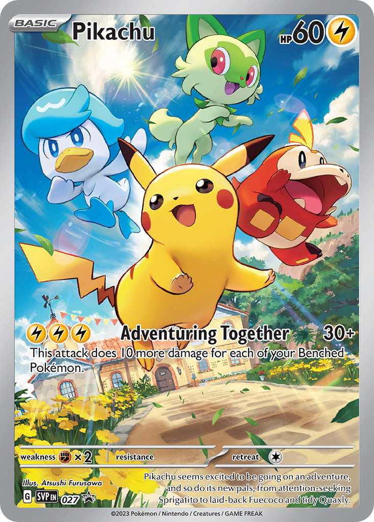 27/215 [PR-SV] Pikachu - Promo