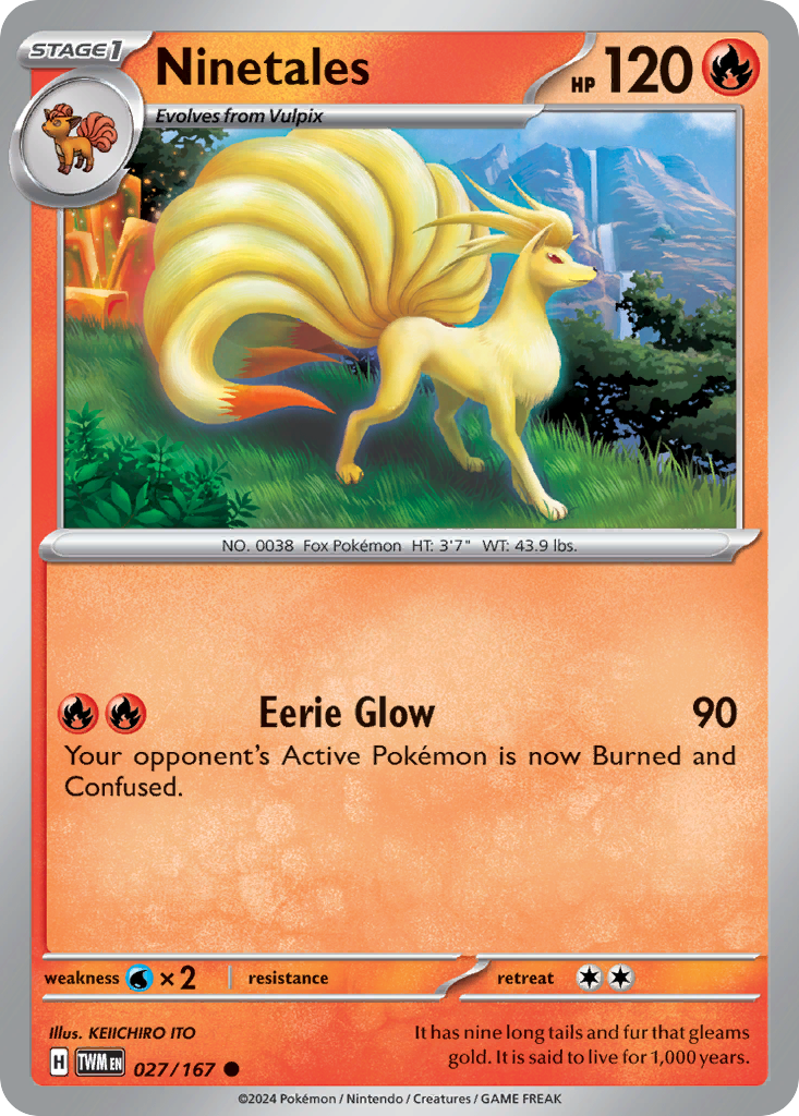 27/167 [TWM] Ninetales - Common