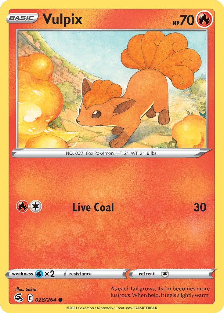 28/264 [FST] Vulpix - Common
