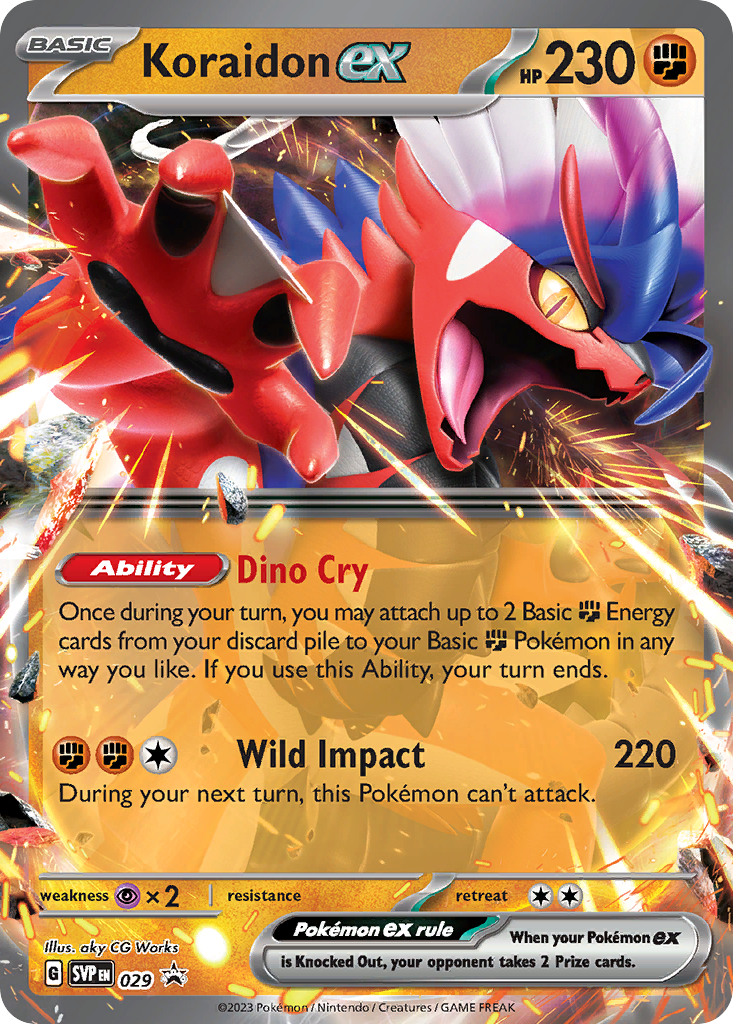 29/215 [PR-SV] Koraidon ex - Promo