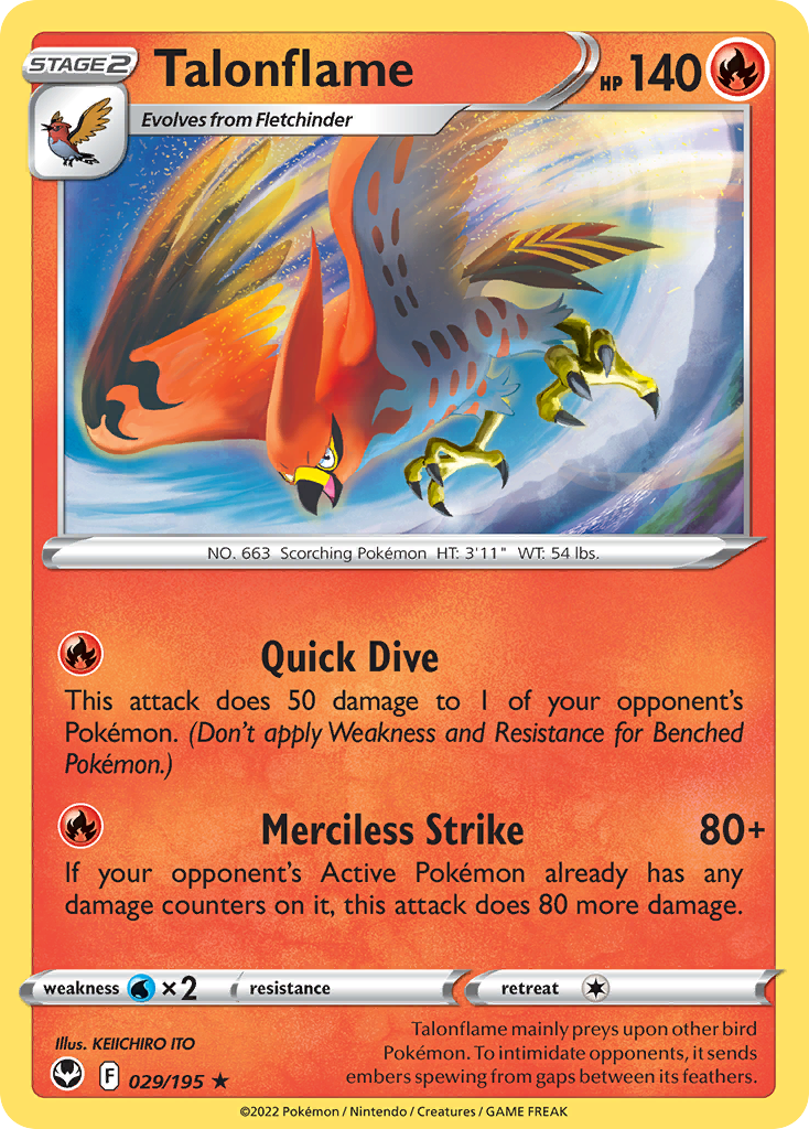 29/195 [SIT] Talonflame - Rare