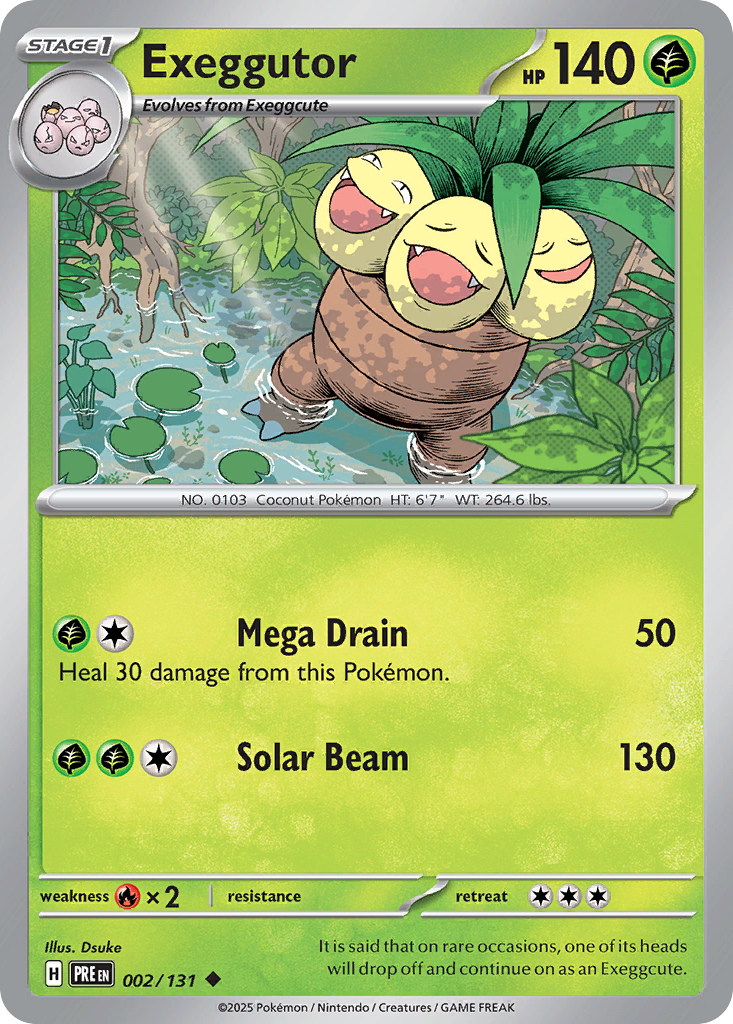2/131 [PRE] Exeggutor - Uncommon