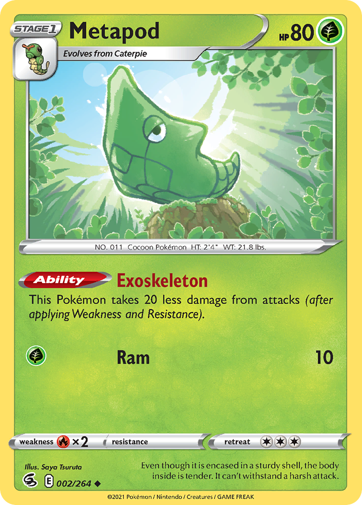2/264 [FST] Metapod - Uncommon