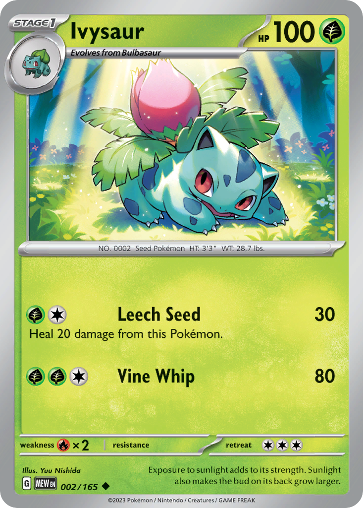 2/165 [SV3PT5] Ivysaur - Uncommon