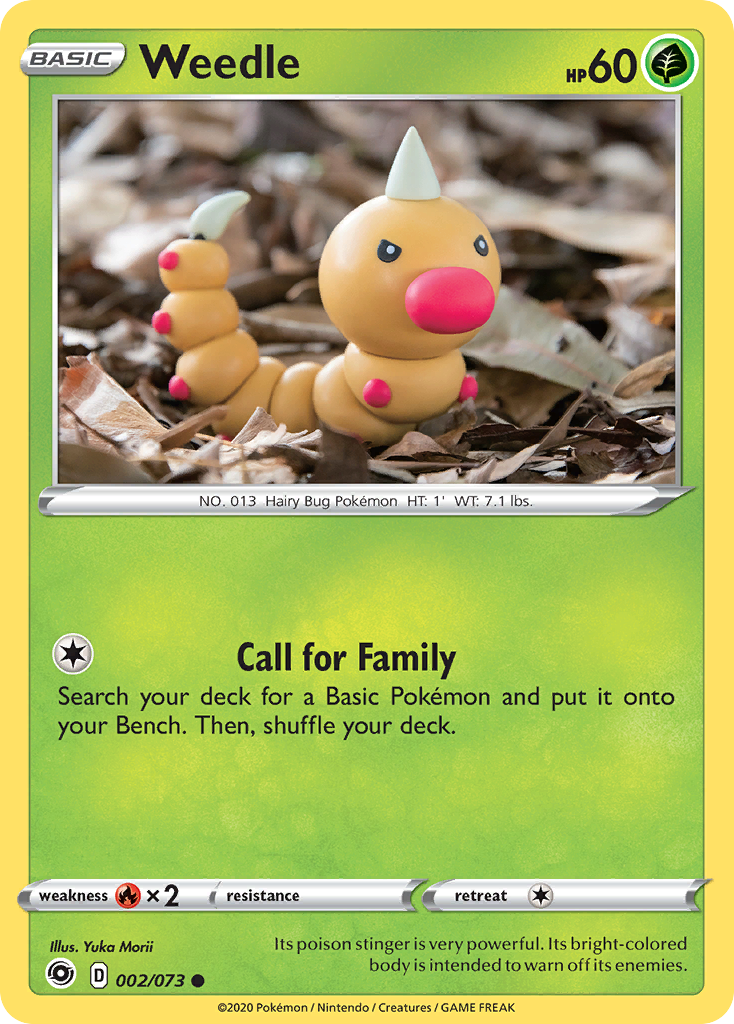 2/73 [CPA] Weedle - Common