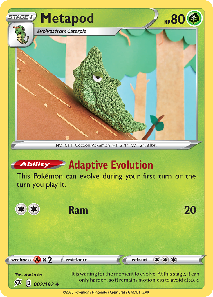 2/192 [RCL] Metapod - Uncommon