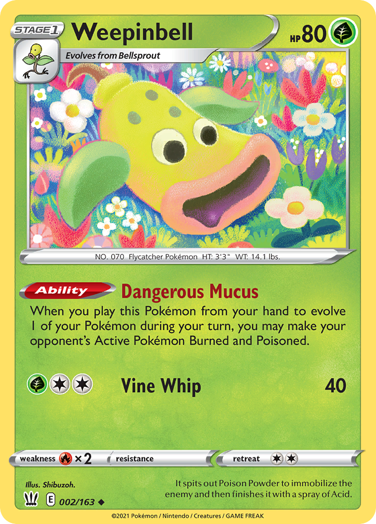2/163 [BST] Weepinbell - Uncommon