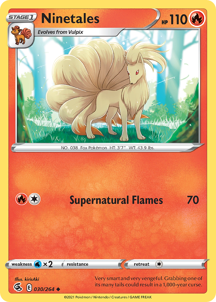 30/264 [FST] Ninetales - Uncommon