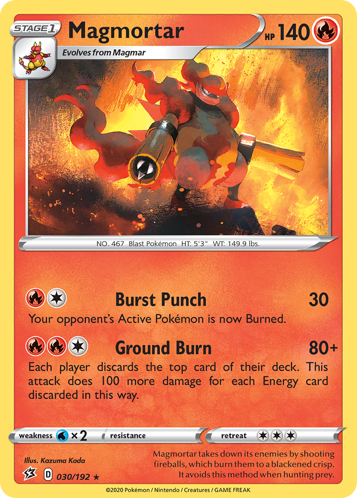 30/192 [RCL] Magmortar - Rare