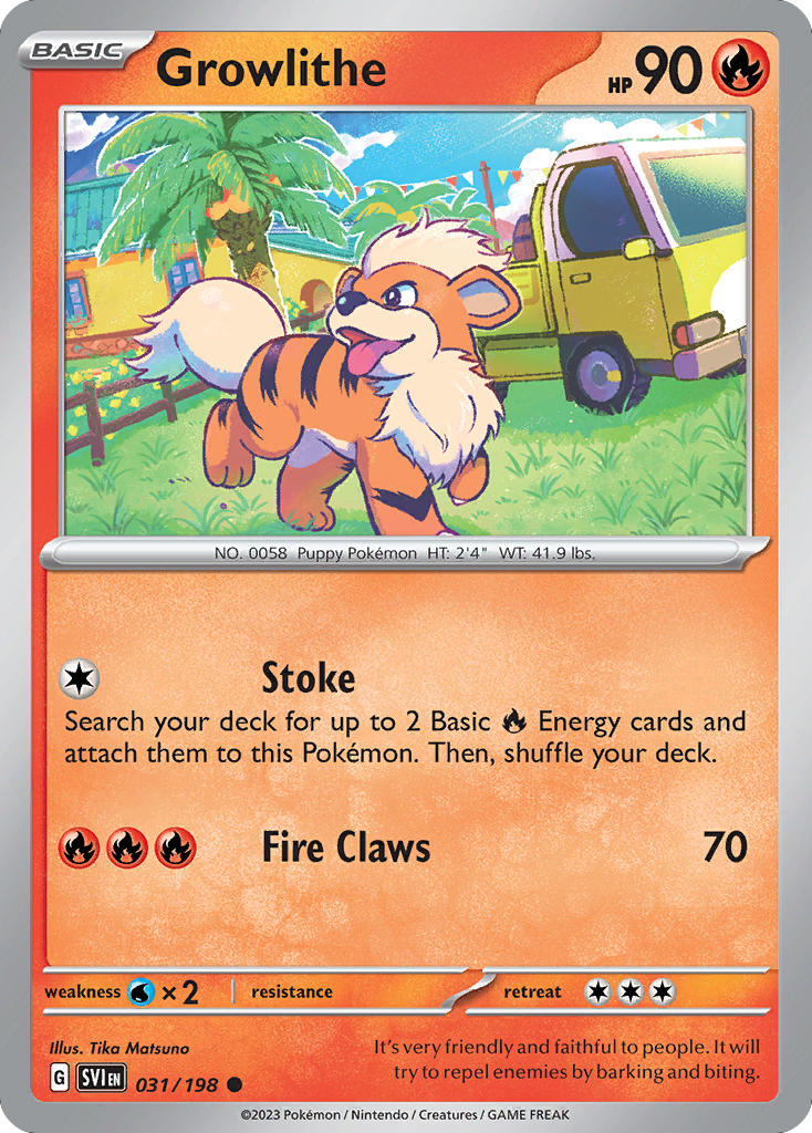 31/198 [SV1] Growlithe - Common