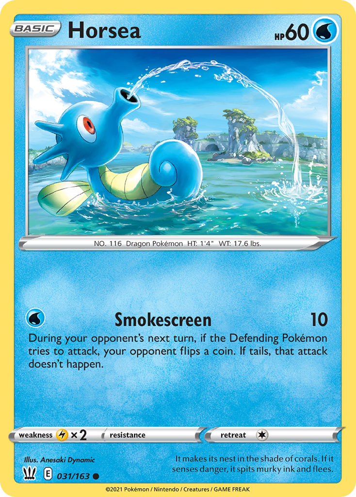 31/163 [BST] Horsea - Common