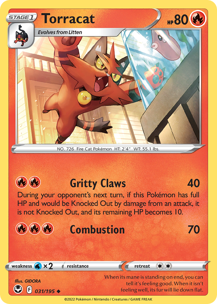 31/195 [SIT] Torracat - Uncommon