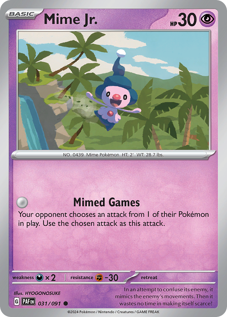 31/91 [SV4PT5] Mime Jr. - Common