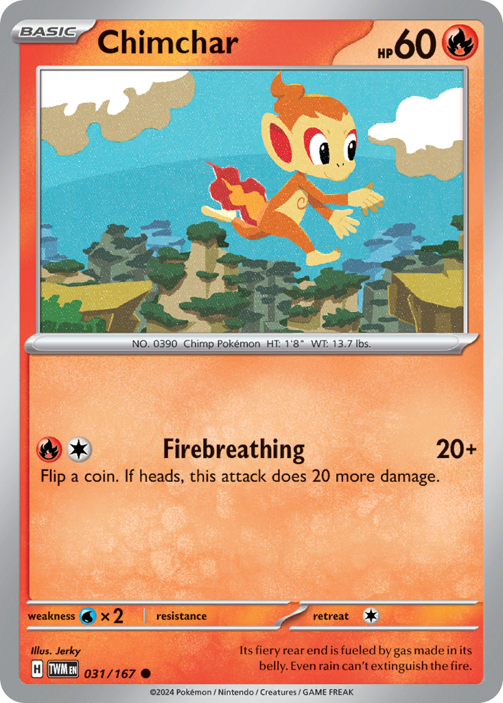 31/167 [TWM] Chimchar - Common