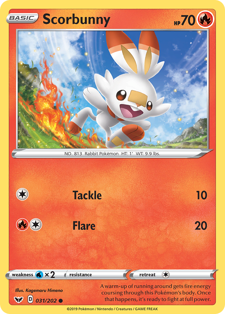 31/202 [SSH] Scorbunny - Common