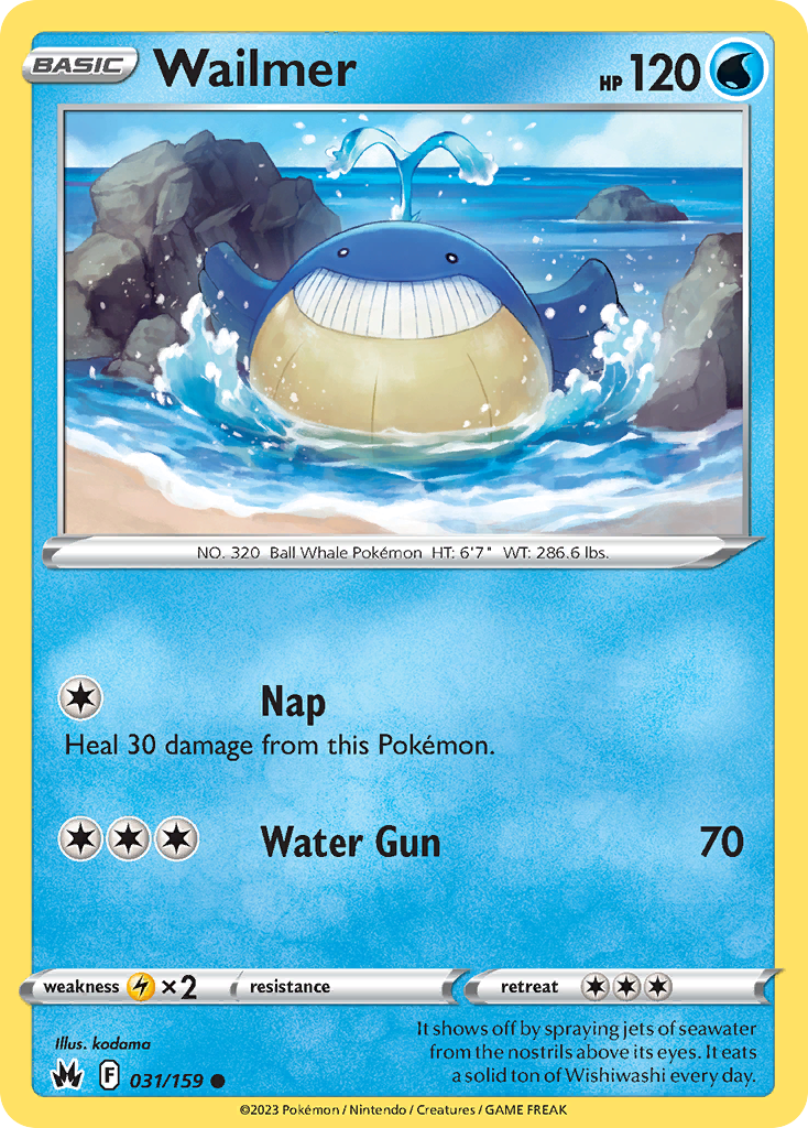 31/159 [CRZ] Wailmer - Common