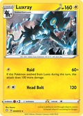 33/72 [SHF] Luxray - Rare Holo